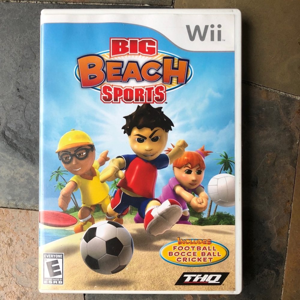 Big Beach Sports Wii Game